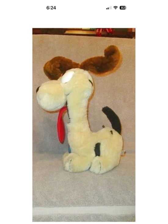Dakin Other - Vtg 1983 Garfield Odie Dog Plush 17” Stuffed Animal Toy Clean Cartoon Dakin EUC